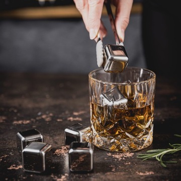 ТЕРМОСТАЛЬНЫЕ КУБКИ ДЛЯ НАПИТКОВ 8 шт + ЩИПЦЫ KLAUSBERG KB-7651.