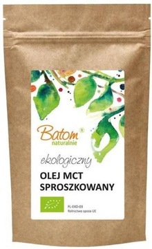 Olej MCT proszek Dieta KETO dobre tłuszcze Bio Eko