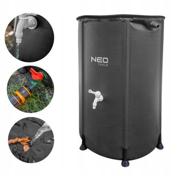 БАК ДЛЯ ДОЖДЕВОЙ ВОДЫ NEO 250 Л, СКЛАДНОЙ ПВХ