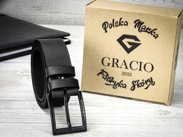 РЕМЕНЬ КОЖАНЫЙ БРЮКИ МУЖСКИЕ КОЖАНЫЙ РЕМЕНЬ GRACIO ДЛИНА 135 СМ ПОДАРОК