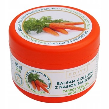 EDITT BALSAM Z OLEJEM MARCHWI MARCHEWKOWY 230 ML
