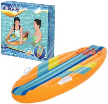 Надувной матрас для плавания с ручками для детей Bestway 42406