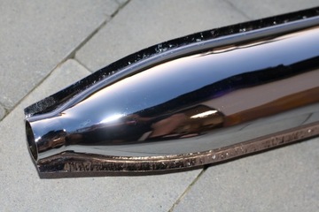 TŁUMIK WYDECH RURA CHROM WSK 125 B1 B3 2 GATUNEK