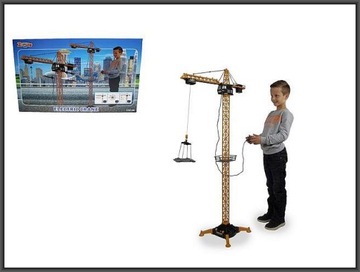 DŹWIG ŻURAW Z PILOTEM 132 CM STEROWANY