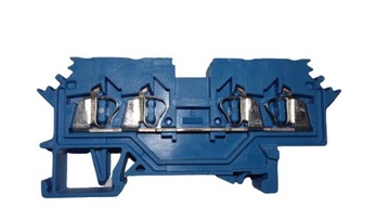 Złączka przelotowa 2,5 mm2 niebieska WAGO 280-604