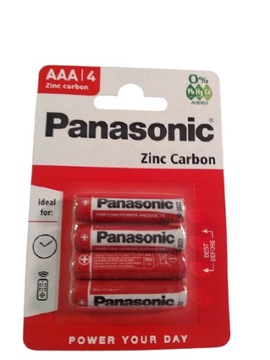 4 x Panasonic AAA