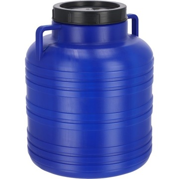 BECZKA PLASTIKOWA 30L DO KISZENIA KAPUSTY NA WODĘ UCHWYTY ATEST
