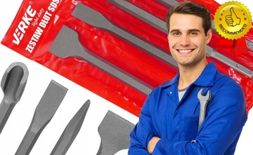 ДОЛОТО НАБОР ДОЛОТО ПО БЕТОНУ ПЛОСКИЙ ШПАТЕЛЬ SDS+ PLUS 4 шт.