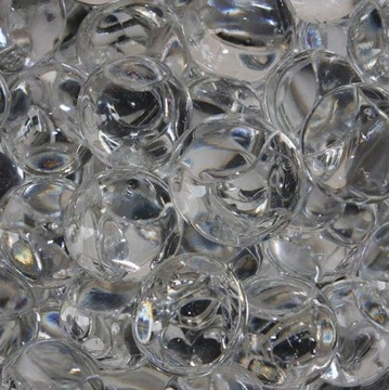 Шарики гидрогелевого геля, прозрачные, бесцветные, 150г, 10-12мм.