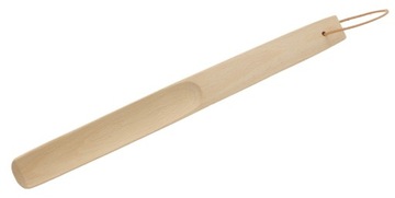 Łyżka do butów drewniana 38cm z rzemykiem PEEWIT