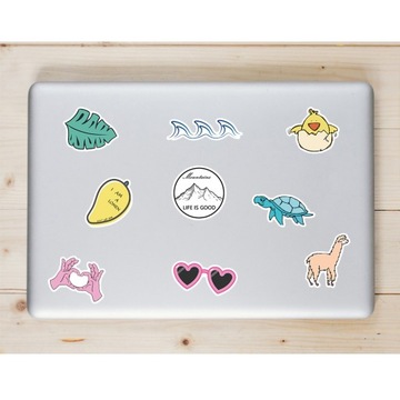 Наклейки - самый большой набор 300 шт. VSCO GIRL.