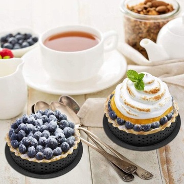 TARTLET MOLD RING PIECZENIE CIASTA CIAST 8 SZTUK
