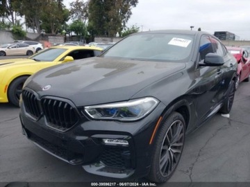 BMW X6 G06 2020 BMW X6 2020r, M50I, 4.4L, 4x4 4.4 Benzyna 523KM, zdjęcie 1