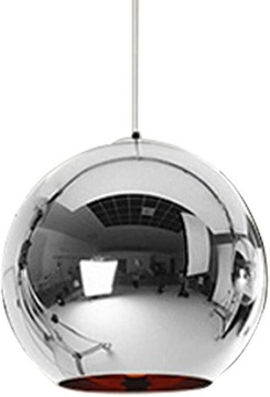 LAMPA WISZĄCA ŻYRANDOL SREBRNA