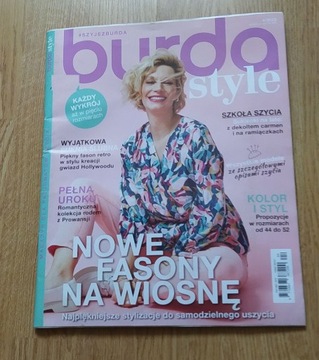 Czasopismo Burda style 4/2022
