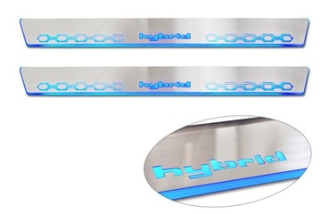 UNIWERSALNE NAKŁADKI LISTWY NA PROGI LED HYBRID
