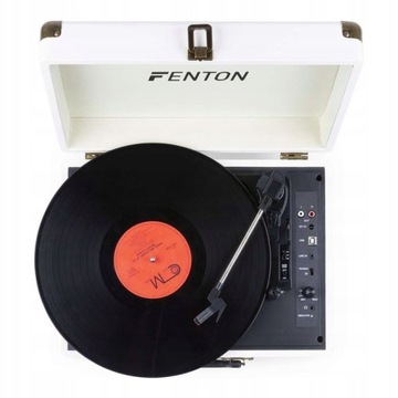 Проигрыватель в чемодане BT USB конвертер Fenton + VINYL