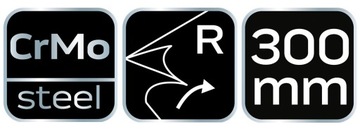 Ножницы для листового металла 280 мм правые NEO