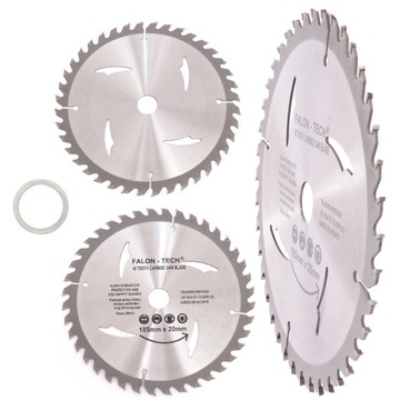 TARCZA PIŁA WIDIOWA DO DREWNA MOCNA 185x20/16x40T