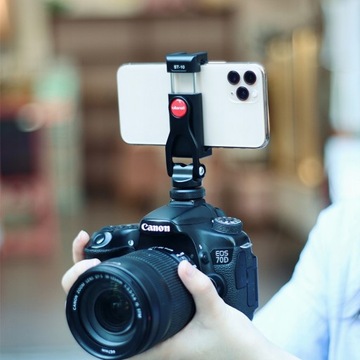 Uchwyt 360 na Telefon Smartfon Statyw Stopkę ISO Gwint 1/4'' Ulanzi ST-10