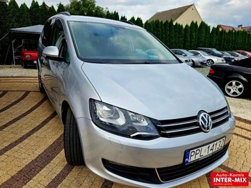 Volkswagen Sharan II Van Facelifting 2.0 TDI SCR 150KM 2015 Volkswagen Sharan Zarejestrowany gotowy do jazdy bogata wersja 2.0 Diesel, zdjęcie 1