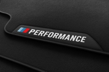 Velurové koberce pro Bmw Vyšívání Performance Vysoká kvalita Sada 4 kusů