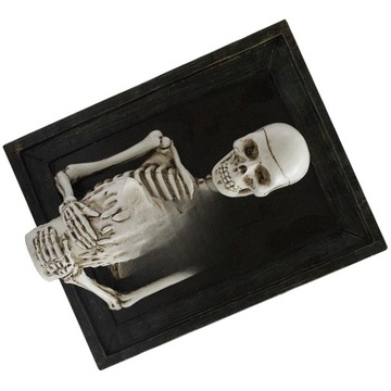 CZASZKA ŚWIECZNIK HALLOWEEN PREZENT