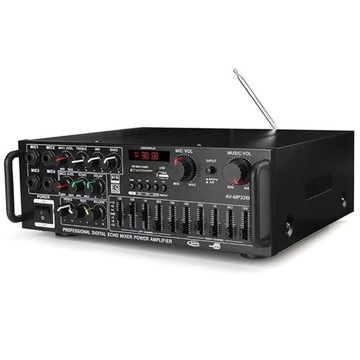 ИНТЕГРИРОВАННЫЙ УСИЛИТЕЛЬ 2000 Вт BLUETOOTH 5.0 HIFI СТЕРЕО FM-РАДИО