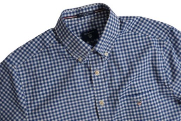 GANT__THE POPLIN GINGHAM__KOSZULA W KRATKĘ LOGO__S