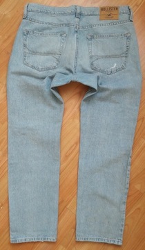 Spodnie damskie jeans skinny Hollister W32L30