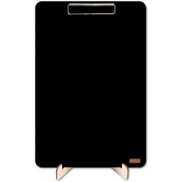 Deku- Clipboard na stojaku A4 Z klipsem Pokryty Farbą Tablicową 24x36 cm