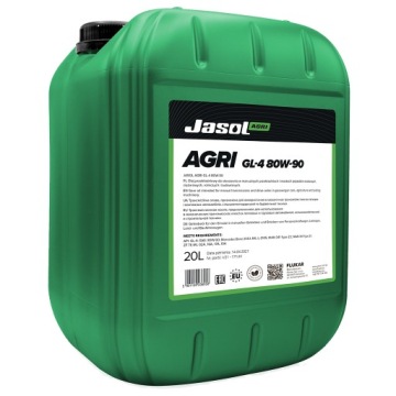 OLEJ PRZEKŁADNIOWY JASOL GL-4 80W90 - - 20 Litrów