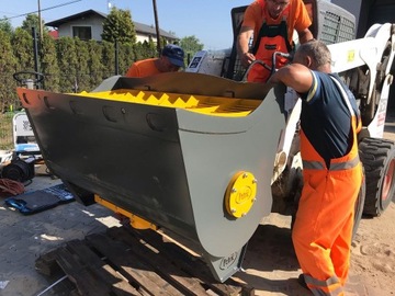 Бетономешалка HARDOX, Ковш WALZ TRADE