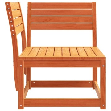 Садовое угловое сиденье, восково-коричневый, 73x73x78 см, сосна