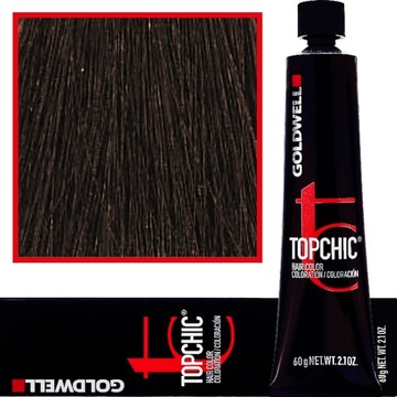 GOLDWELL TOPCHIC FARBA 60ml kolor 4N