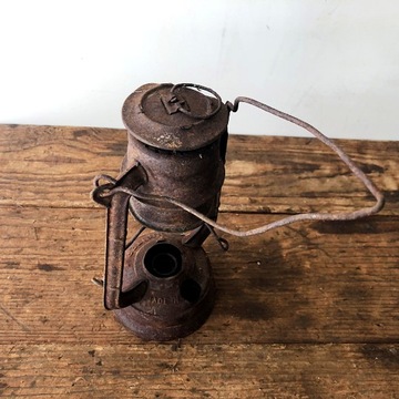 Stara lampa naftowa górnicza JUPITER 1 industrial PRL