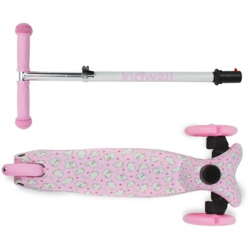 HULAJNOGA TRÓJKOŁOWA KIDWELL UNO DLA DZIEWCZYNKI SŁODKIE PIESKI BALANSOWA