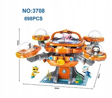 Zestaw dobudowania modelu dla dzieci Toy Octonauts