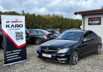 Mercedes Klasa C W205 2014 Mercedes-Benz Klasa C Wersja Avantgarde AMG 3.5 Benzyna 231KM
