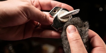 Wata polerska do polerowania metalu 250g Wełna stalowa - wydechy kolektory