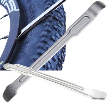 ŁYŻKA MONTAŻOWA ZMIANA OPON MOTOCYKL ROWER 38 cm Stalowa Prosta Kuta