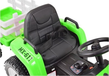 TRAKTOR Z ŁADOWARKĄ I PILOTEM 2 SILNIKI 45W