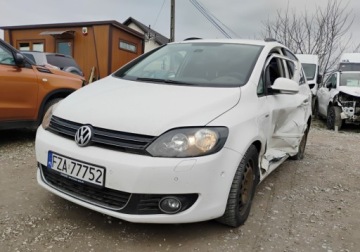 Volkswagen Golf Plus II 2013 Volkswagen Golf Plus 2013r, 1.6 TDI. Lekko uszkodzony lewy bok. Jezdzi., zdjęcie 1