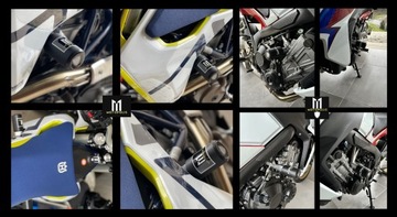 CRASH PADY Motopolis - HONDA CBF125 CBF 125 2008-2015 - CRASHPADS