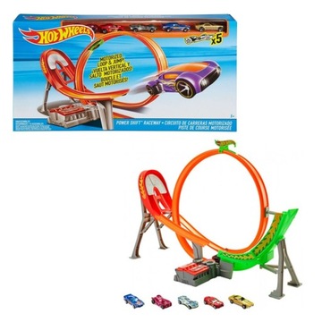 Hot Wheels Tor Wyścigowy Pętla Akcelerator 5 Autek