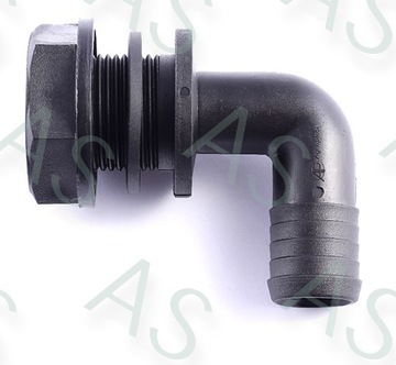 Kolano przelewu kompletne śr. 25 mm Agroplast Agroplast AP25KP25