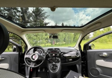 Fiat 500 II Seria 1 1.3 Multijet 16v S&amp;S 95KM 2012 Fiat 500 KLIMATYZACJA panorama, oryginalny lakier, ZERO KOROZJI 1.2, zdjęcie 8