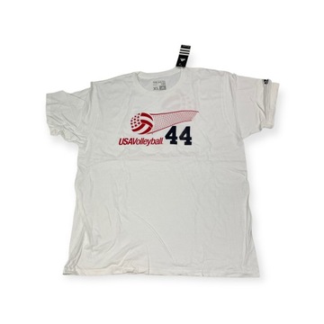 Koszulka męska biała Adidas USA Volleyball 44 XL
