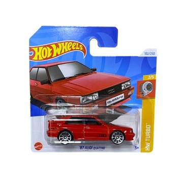 HOT WHEELS 2024 '87 AUDI QUATTRO HW Turbo 2/5 HRY55