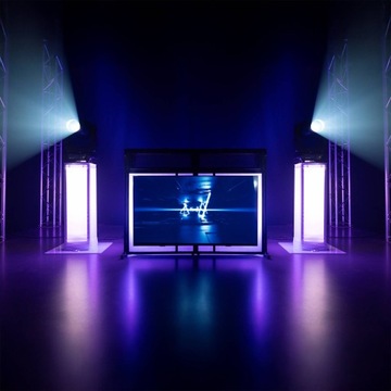 Stanowisko DJ Stół DJ Biurko DJ pulpit DJ-Booth Pro z uchwytem na TV+ torba